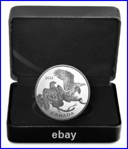 2023 Canada $30 The Striking Bald Eagle Pure Silver Coin