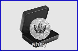 2023 Canada $50 Dollars Pure Silver Coin Ultra-High Relief Silver Maple Leaf