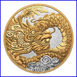 2023 Canada $50 Heavenly Dragon Fine Silver Coin