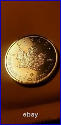 2023 Canada 99.99 Percent Pure Silver One Oz Maple Leaf Coin 70 Years Of Queen