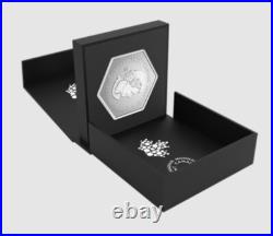 2023 Canada Hexagon Snowflake With Clear Crystal $20 99.99% Pure Silver Coin 2023 Canada Hexagon Snowflake With Clear Crystal $20 99.99% Pure Silver Coin