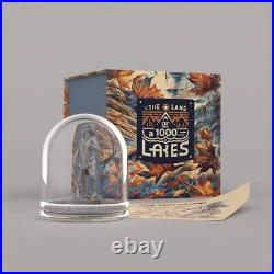 2023 Canada Maple. 9999 1oz Indian Land of a Thousand Lakes Series