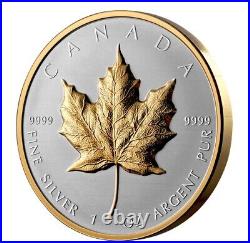 2023 Canada Pure Silver Coin Ultra-High Relief Maple Leaf FREE SHIPPING