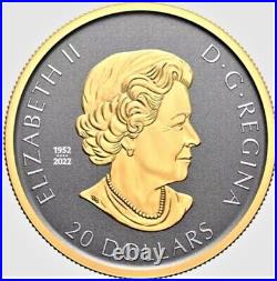 2023 Celebrate Love $20 Pure Silver Coin with Yellow Gold Plating Canada
