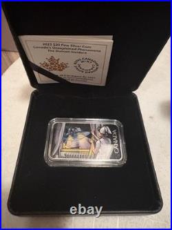 2023 Duncan Incident UFO series- Royal Canadian Mint UV 1oz Pure Silver Coin