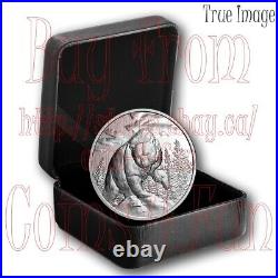 2023 Great Hunters Grizzly Bear $20 Ultra-High Relief Proof Silver Coin Canada