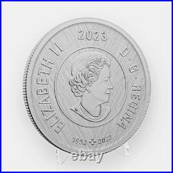 2023 W Mint Mark Polar Bear 1oz. 9999 Silver $2 Specimen RCM Canada