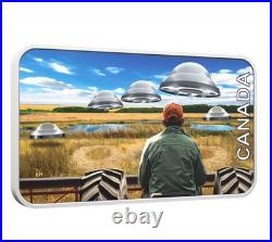 2024 $20 Canada's Unexplained Phenomena The Langenburg Event Pure Silver Coin