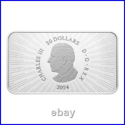 2024 $20 Canada's Unexplained Phenomena The Langenburg Event Pure Silver Coin