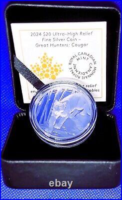 2024 $20 Fine Silver Ultra Relief Coin Great Hunters