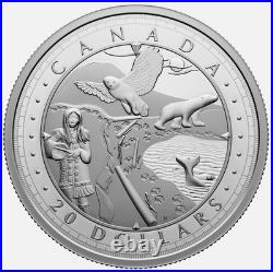 2024 $20 This is Canada Wondrous Waters Arctic Coast 1 oz Pure Silver Coin