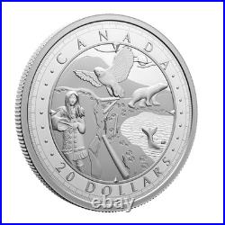 2024 $20 This is Canada Wondrous Waters Arctic Coast 1 oz Pure Silver Coin