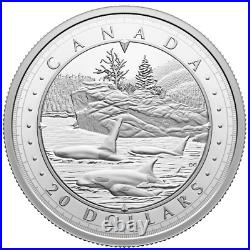 2024 $20 This is Canada Wondrous Waters Pacific Coast Pure Silver Coin
