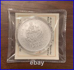 2024 50 cents W and 1954-2022 Privy Marks 1oz. 9999 silver coin Canada