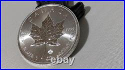 2024 $5 Canadian Maple Leaf 31.1g of. 9999 Silver Uncirculated Prooflike New