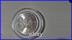 2024 $5 Canadian Maple Leaf 31.1g of. 9999 Silver Uncirculated Prooflike New