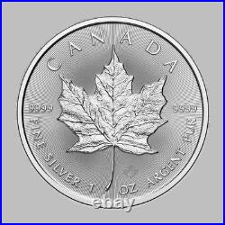 2024 $5 Canadian Maple Leaf 31.1g of. 9999 Silver Uncirculated Prooflike New