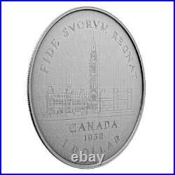 2024 CANADA $1 PARLIAMENT Emanuel Hahn's Original Sketch. 9999 Silver THIN Coin