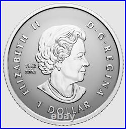 2024 CANADA Fractional Fine silver 5 x SML coin set 99.99% silver- Autumn Beauty