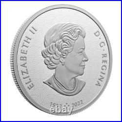 2024 Canada $15 Dollars Lunar Year of DRAGON 1 Oz Pure Silver Coin, 2024