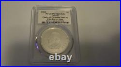 2024 Canada $1 Charles III Coronation 1st Ann. PCGS PR70 DCAM 1oz Silver Coin