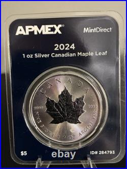 2024 Canada 1 oz Silver Maple Leaf MintDirect 2024 Canada 1 oz Silver Maple Leaf MintDirect