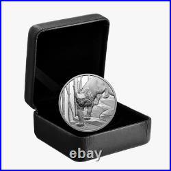 2024 Canada 1 oz Silver Proof Coin Great Hunters Cougar Ultra High Relief