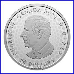 2024 Canada 1 oz Silver Proof Coin Great Hunters Cougar Ultra High Relief