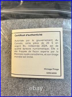 2024 Canada 1 oz Silver Proof Great Hunters Cougar NGC PF70 FDOP Ultra Cameo