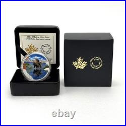 2024 Canada $20 Wildlife Reflections Moose Pure Silver Coin
