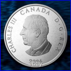 2024 Canada $30 Multifaceted Animal Family Timber Wolves 2 oz. Silver Coin