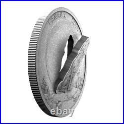 2024 Canada $30 The Howling Wolf 2 oz Pure Silver Coin