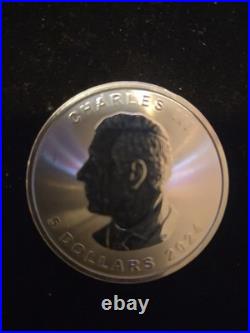 2024 Canada $5 Maple Round 1 Ounce? Fine Silver Coin. 9999 Limited