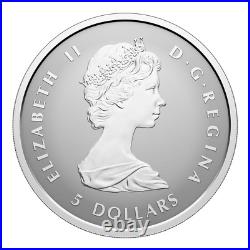 ­ 2024 Canada Flag 60th Ann. Fractional 1.90 oz Silver Coin Set Mintage of 3500