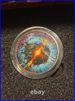 2024 Canada Maple Leaf Grim Reaper Armageddon VII 1 Oz Silver Coin 40