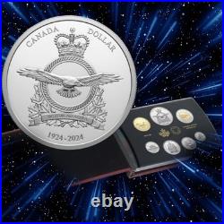 2024 Canada RCAF 100th Anniversary Special Edition Silver Dollar Proof Coin Set