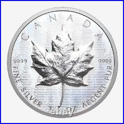 2024 Canadian MAPLE LEAF UHR Pulsating Forest 1 oz Silver Coin