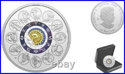 2024'Signs of the Zodiac' Proof $20 Fine Silver 2oz. Coin (RCM 244895) (20712)