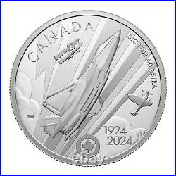 2024 The Royal Canadian Air Force Centennial $20 Proof Pure Silver Coin