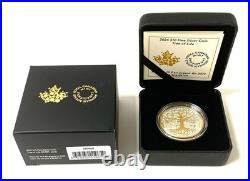 2025 10$ Canada Fine Silver Coin Tree of Life Uncirculated