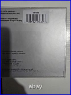 2025 $10 Fine Silver Coin Welcome To The World! B2025