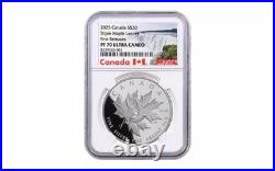 2025 1oz Canada RCM Triple Maple Leaves Silver Coin NGC PF70UC FR White Core