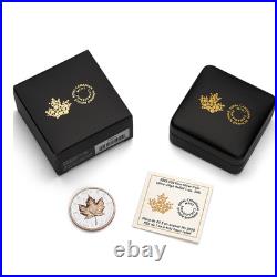 2025 1oz Silver Maple Leaf Ultra-High Relief Coin Royal Canadian Mint