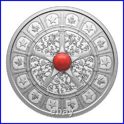 2025 $20 Fine Silver Coin Celebrating Canada's Diversity Strength and Abundance