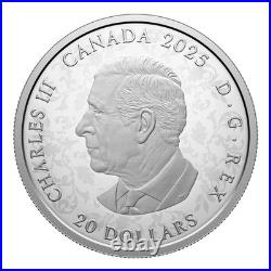 2025 $20 Fine Silver Coin Celebrating Canada's Diversity Strength and Abundance