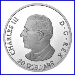 2025 $20 Moon Sky Raven Holographic Pure Silver Coin Canada 2025 $20 Moon Sky Raven Holographic Pure Silver Coin Canada
