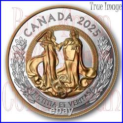 2025 Allegories of Justice and Truth $20 1 oz. Proof Pure Silver Coin Canada 2025 Allegories of Justice and Truth $20 1 oz. Proof Pure Silver Coin Canada