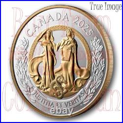 2025 Allegories of Justice and Truth $20 1 oz. Proof Pure Silver Coin Canada 2025 Allegories of Justice and Truth $20 1 oz. Proof Pure Silver Coin Canada
