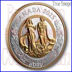 2025 Allegories of Justice and Truth $20 1 oz. Proof Pure Silver Coin Canada 2025 Allegories of Justice and Truth $20 1 oz. Proof Pure Silver Coin Canada