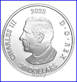 2025 Avro Arrow $20 1 oz. Proof Pure Silver Coin Canada